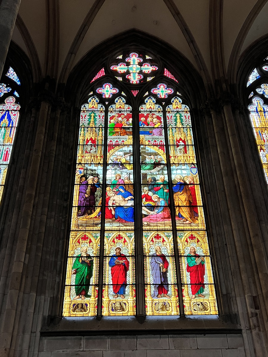 ケルン大聖堂のステンドグラス
